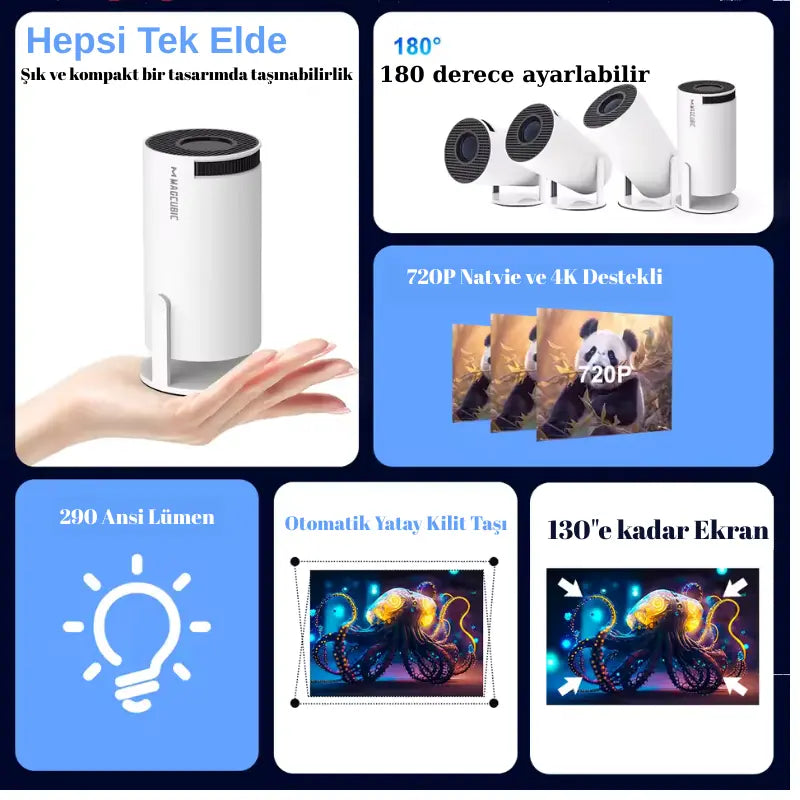 ™FLOYEX TAŞINABİLİR PROJEKTÖR FLOYEX